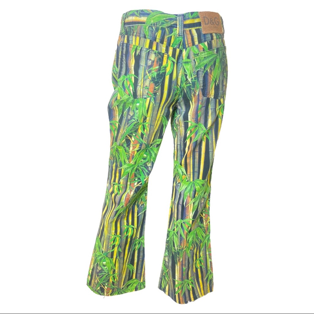 Dolce & gabbana Bamboo print pants